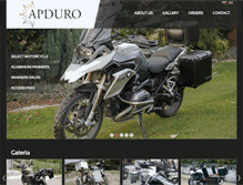 Tablet Screenshot of apduro.com